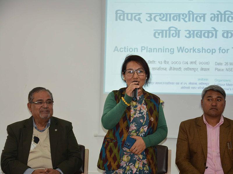 Ms. Manjali Shakya, Deputy Mayor of Lalitpur Metropolitan City