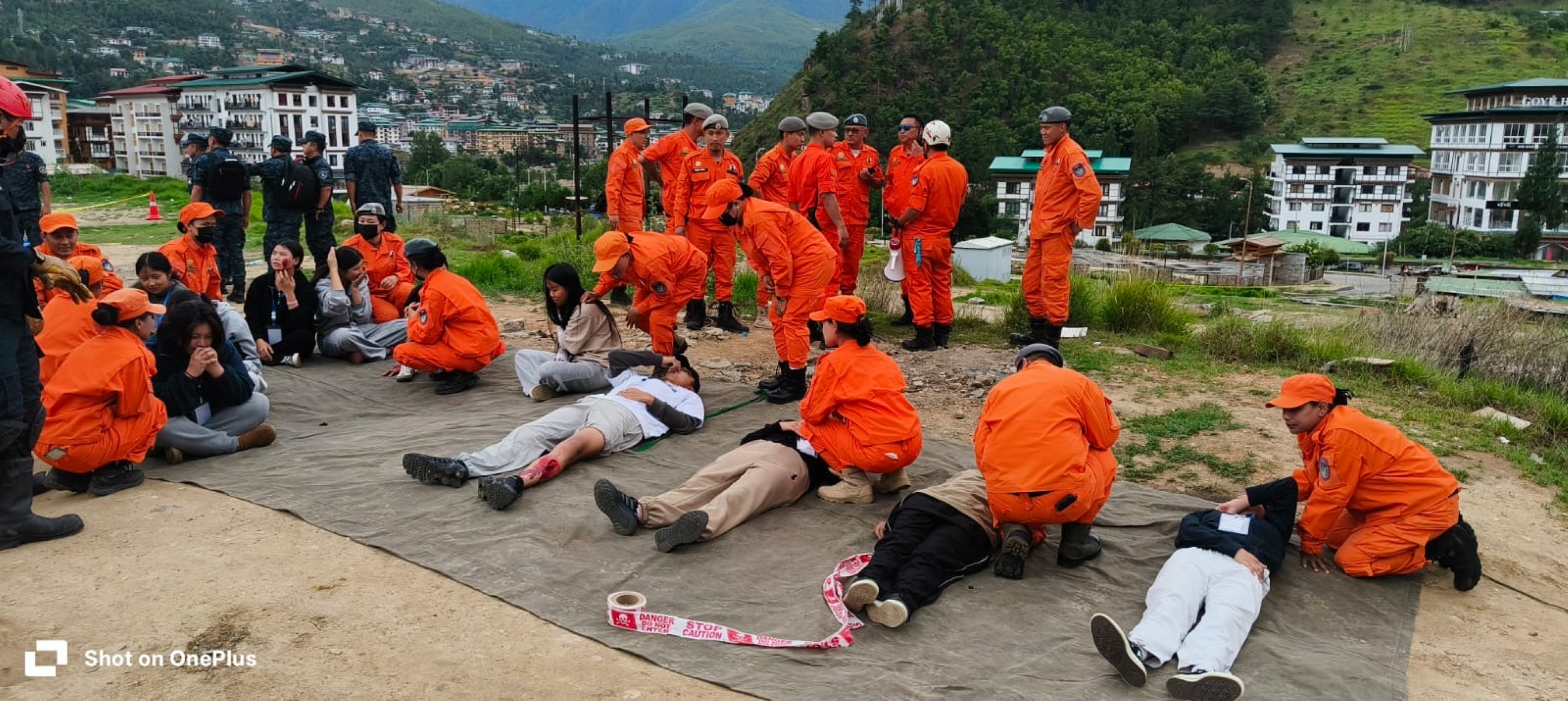 Earthquake Contingency Planning and Full-Scale Simulation Exercise Support for the Government of Bhutan.