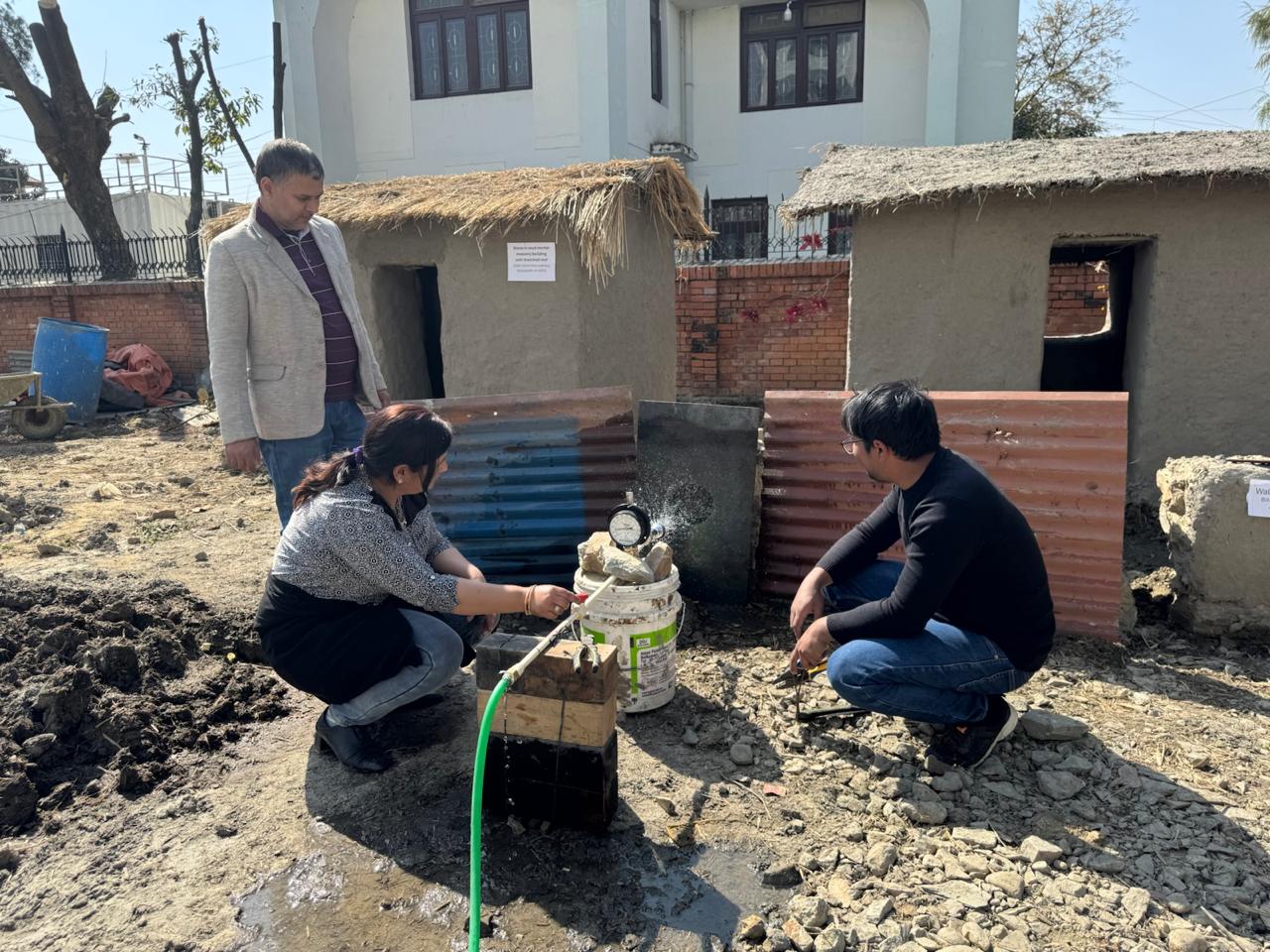 Nature based Solution (NbS)  for Climate and Disaster Resilience Buildings: Non-Erodible Mud to Enhance Climate Resilience, Fire Resistant and Earthquake Safety
