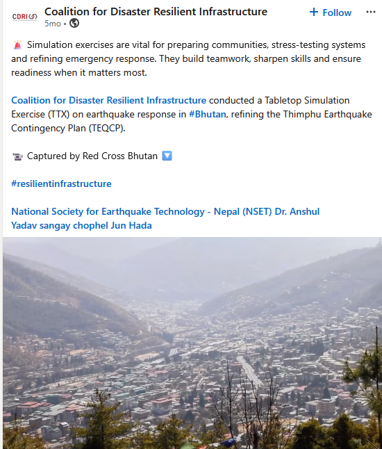 Coalition for Disaster Resilient Infrastructure 